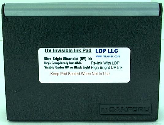 Inivisible Inks, Ink Pads and Pens Inivisible Inks, Ink Pads and Pens